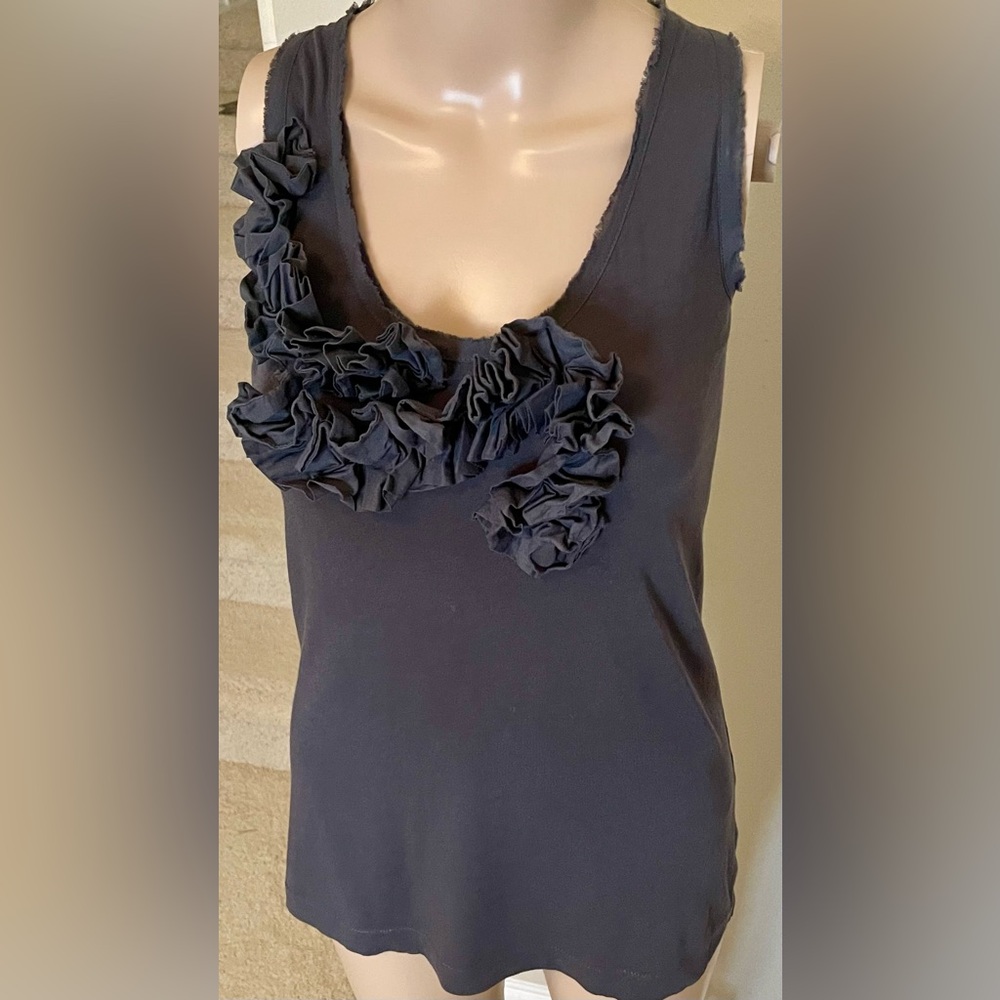 J. Crew Women’s Gray Sleeveless Top, Size M